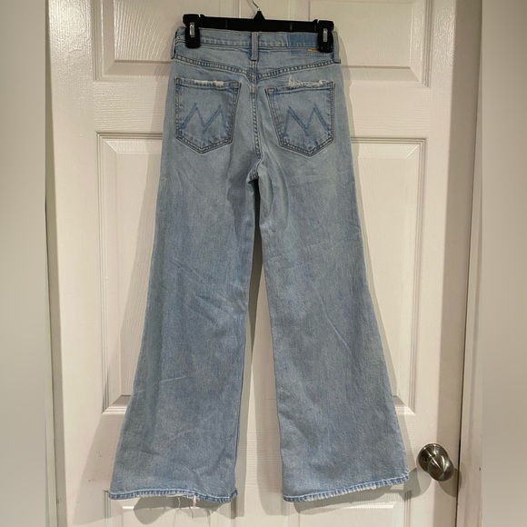 MOTHER The Fly Cut Tomcat Roller Jeans In Reap What You Sow Wash Size 24 Grunge - Picture 10 of 16